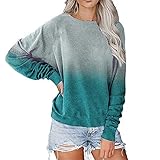 4.Unsere Oberteile sind sehr beliebt und praktisch. Dieses einfache Damenoberteil eignet sich sehr gut für den Herbst-Winter-Frühling. Sie können dieses Basic Crewneck Sweatshirt mit Hosen, Jeans, Hosen, Shorts und Röcken tragen, um einen lässigen und stilvollen Look zu erhalten.