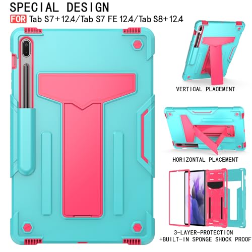 Coque antichoc Samsung Galaxy Tab S7 Plus pour préserver votre tablette au salon