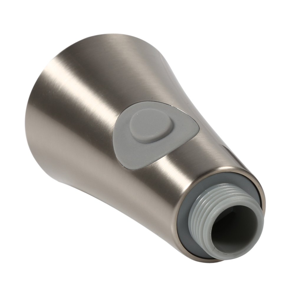 Robinet d'évier de cuisine avec tête de pulvérisation à double fonction pour maison, restaurant, hôtel, filetage argenté 1/2 IPS