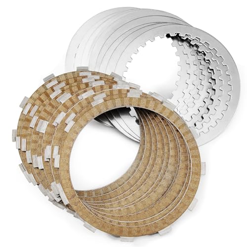 Image of Twin Cam Extra Plate Friction Steel Clutch Kit compatible with Harley Softail Touring Dyna Trike Twin Cam models 98-17, Evolution 1340 models 1998-1999 Replace of P /N 37980-10, 307-30-10013