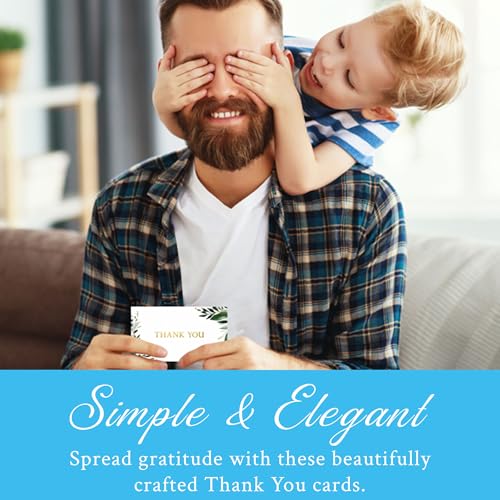 Image of Oaklyn 48 Pack Thank You Cards with Envelopes 4 inchx 5.25 inch for Weddings, Baby Shower, Birthday Parties, Business, and Graduation Thank You Cards Blank - Floral