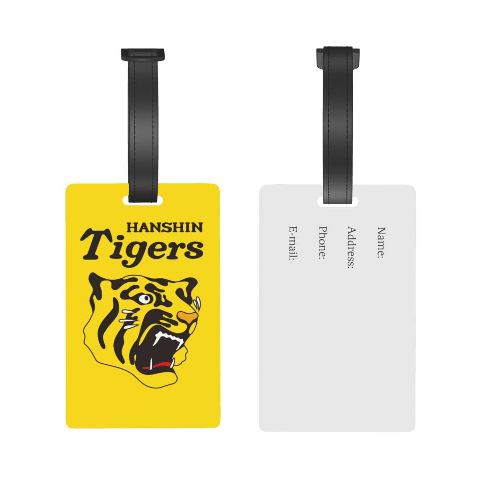 Amazon.co.jp: 阪神タイガース ラゲッジタグ 搭乗の荷札 目印 名札