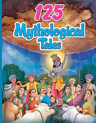 Image of GOLDEN MINDS 125 Mythological Tales for Kids - Fascinating Stories of Gods, Indian Culture & Adventures | Vibrant Illustrated Stories Of Myths for (Ages 5-18)