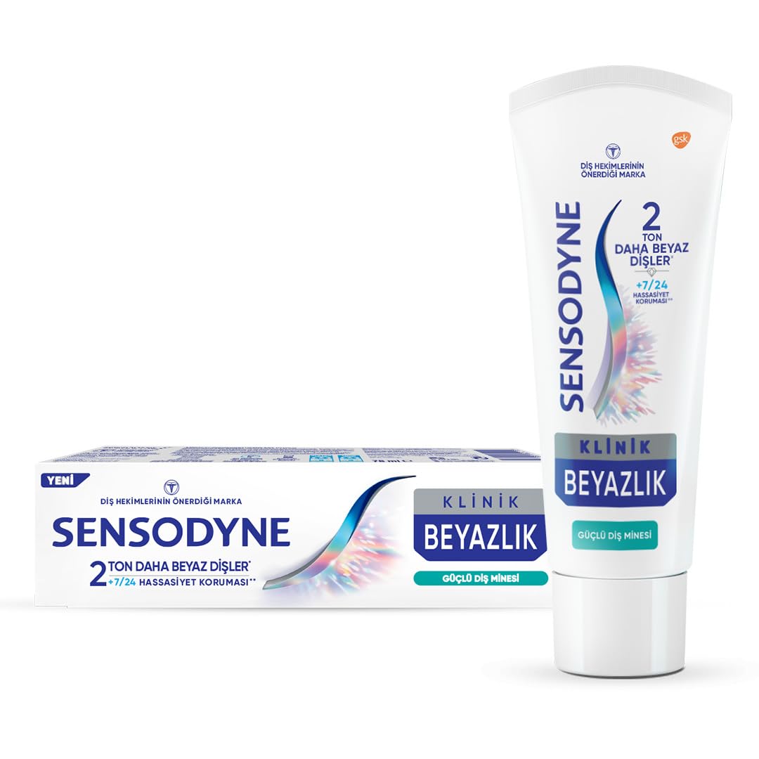 Sensodyne Klinik Beyazlık Güçlü Diş Minesi Diş Macunu