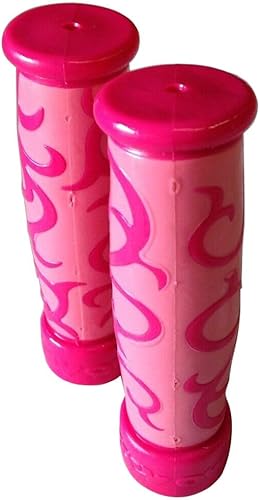 Miniatura 4 de HTTMT - (78 pulgadas en ambos lados) Universal ATV y PWC Rubber Comfort Grips- PINK Vine Compatible con empuñaduras de motocicleta de 78 pulgadas en