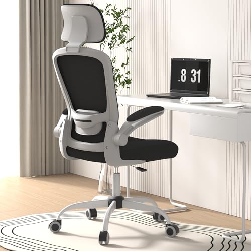 Ergonomic Mesh Office Chair for Long Hours & Back Pain