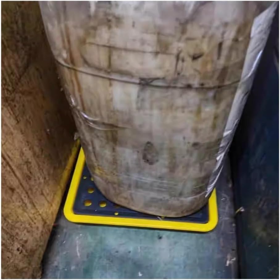 Spill Containment Platform | Heavy-Duty Industrial Tray for Oil Drums | Stackable Grating Pallet | Versatile Solution for Laboratory & Industrial Applications