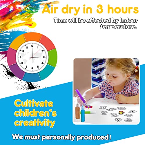 Window Paint Art, 36 Suncatchers Double Craft Kit For Kids – Children’s Make Your Own Fun Suncatcher Set – 36 Suction Cups – Diy Car Window & Mirror Arts & Crafts Kit Children #TOP4