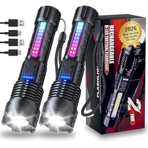 Lampe de poche LED haute luminosité rechargeable avec faisceau réglable pour trousse d'urgence