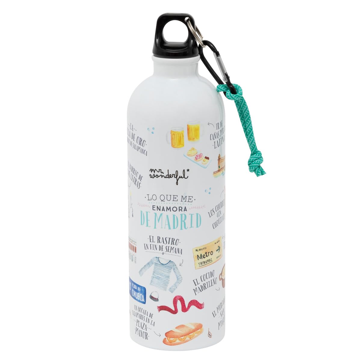 Mr. Wonderful Bottle, Multi-Coloured (WOA2405750EM)