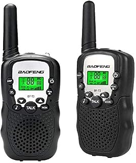 KangRuiZhe Kids Walkie Talkies Mini Two Way Radios for Boys Girls Children UHF