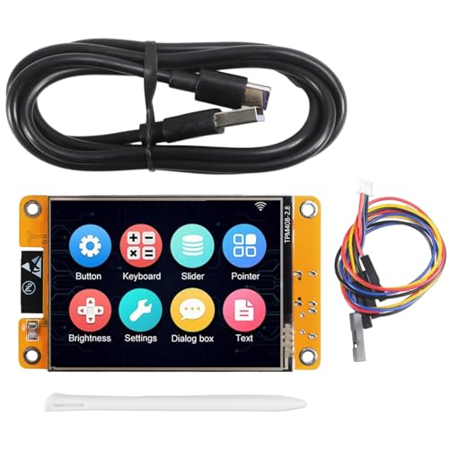 AITRIP 2 Pack ESP32 Development Board ESP32-2432S028R WiFi Bluetooth 2.8 Inch 240X320 Smart Display TFT Module Touch Screen for Arduino - Image 3