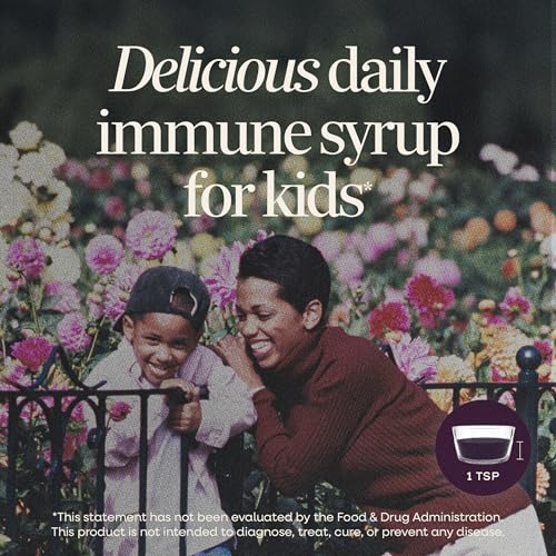 Nature's Way Sambucus Kids Immune Elderberry Syrup, Echinacea & Propolis - image 2