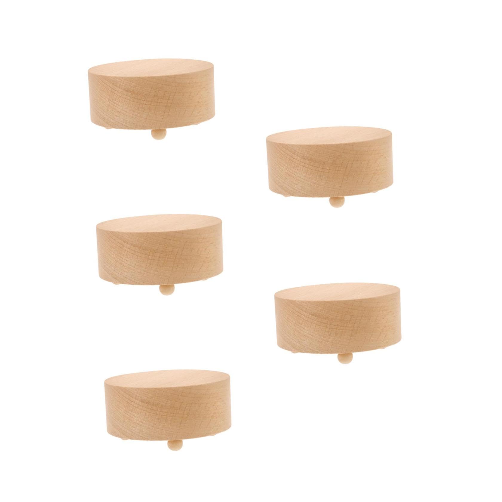 Garneck Carillon Fai da Te con Base in Legno da 5 Pezzi