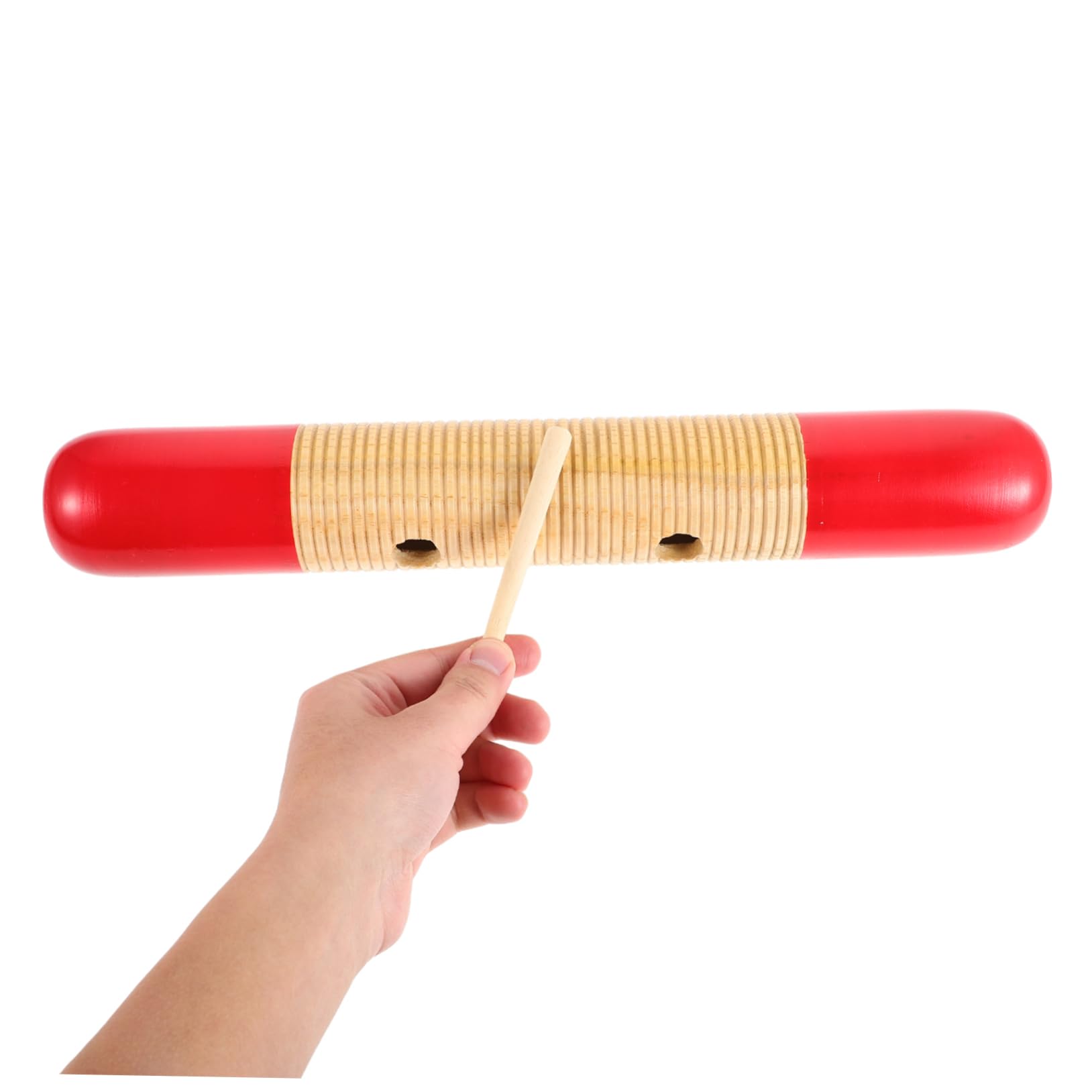 Amazon | HONITANO 木製ラテンパーカッション楽器 蛙鸣筒 子供用