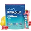 UltraCalm Super Cortisol Drink Packets with Magnesium Glycinate, Ashwagandha, L-Theanine, Vitamin D3, Calming Magnesium Powder for Relaxation & Sleep, Raspberry Lemonade, No Sugar(30 Servings)