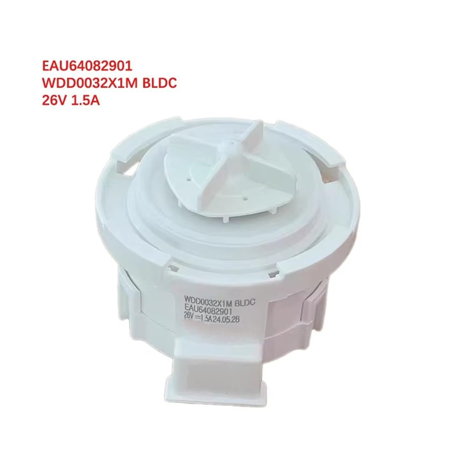Pompa scarico lavatrice Per LG Lavatrice Pompa Di Scarico Motore Pompa Di Drenaggio Parti EAU64082901 WDD0032X1M BLDC 26V 1.5A