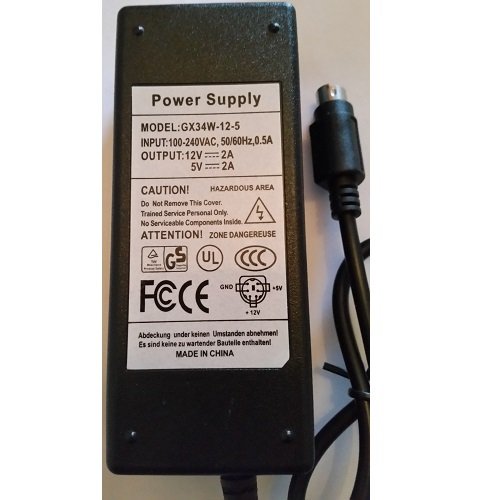 Slangenpomp MkII compleet met 220V netadapter en 12V autolaadsnoer