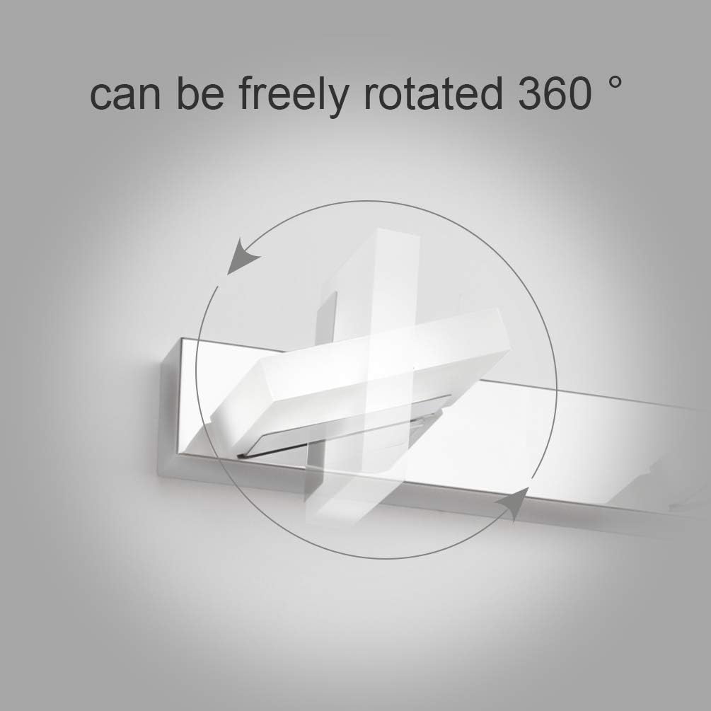 Flаѕh Dеаlѕ - 60% оƒƒ Aipsun Modern Vanity Light 6 Lights LED Bathroom Vanity Lighting Fixtures Acrylic Vanity Light Fixtures for Bathroom Cool White 6000K