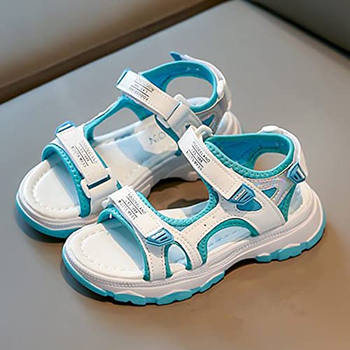 Children Shoes Platform Sandals Color Matching Soft Sole Beach Sports Sandals Girl Sandals Size 13t3