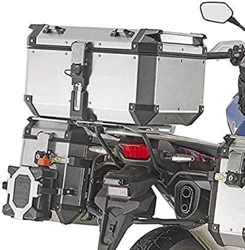 Portamaletas superior para Honda compatible con anclaje monollave trasero