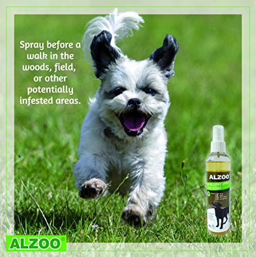 ALZOO Flea and Tick Repellent Spray for Dogs, Effectively Repels Fleas, Ticks & Mosquitos, 100% Plant-Based Active… - Image 5