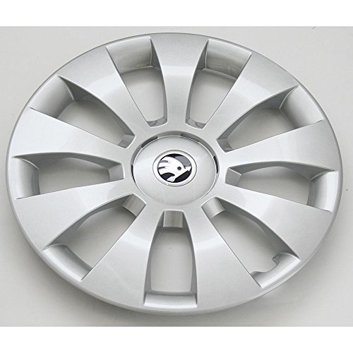 Skoda 3V0071456 Radkappen (4 Stück) Radblenden 16 Zoll Hermes Radzierblenden *** 6.5Jx16 Stahlfelgen ***