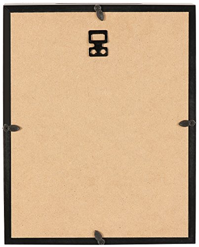 Shadow Box Display Case – Top Loading Black Wood Frame - Showcase Bottle Caps, Shells, Ticket Stubs, Airline Tickets, and More