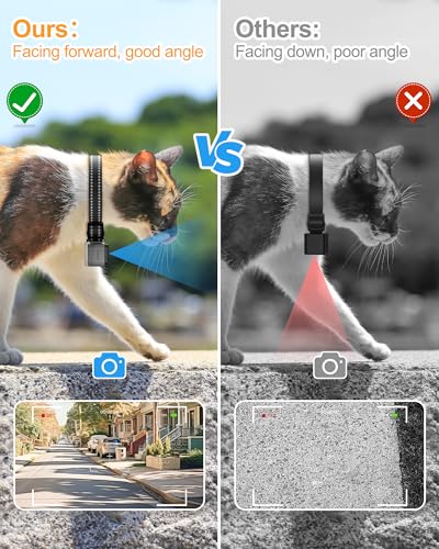 Image of Cat Camera Collar- XS Size Pet Collar Camera-Cat POV Cam,No WiFi No APP Needed, 1080P Video Recording
