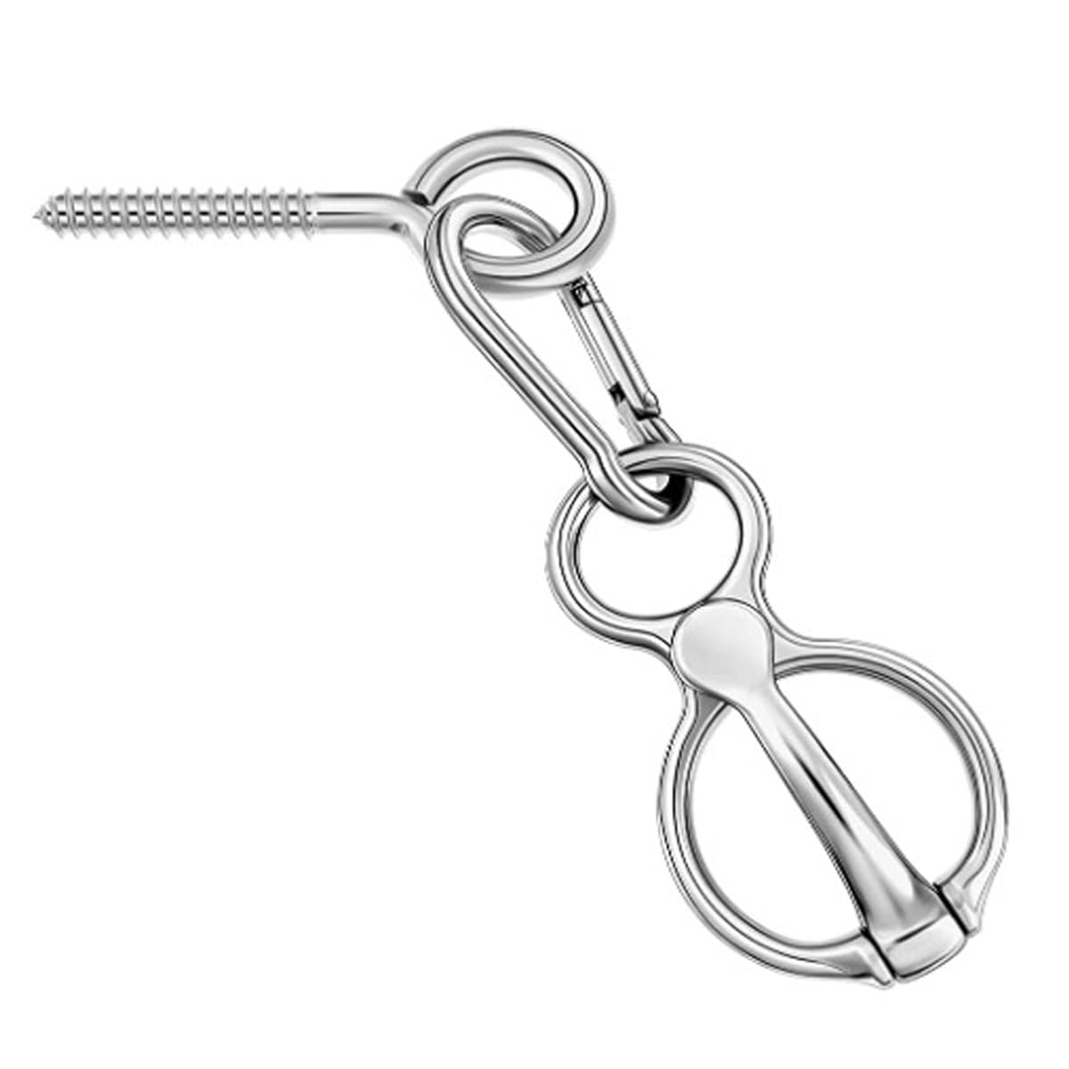 Enwye 1 Set Of Safety Tacking ProductsMagnetic Rings for Tethering and Retracting To Help Pull the Horse Back and Relieve Pressure on the Horse