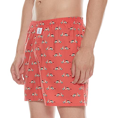Image of Longies Men's Cotton Boxer Shorts (Pack of 1)
