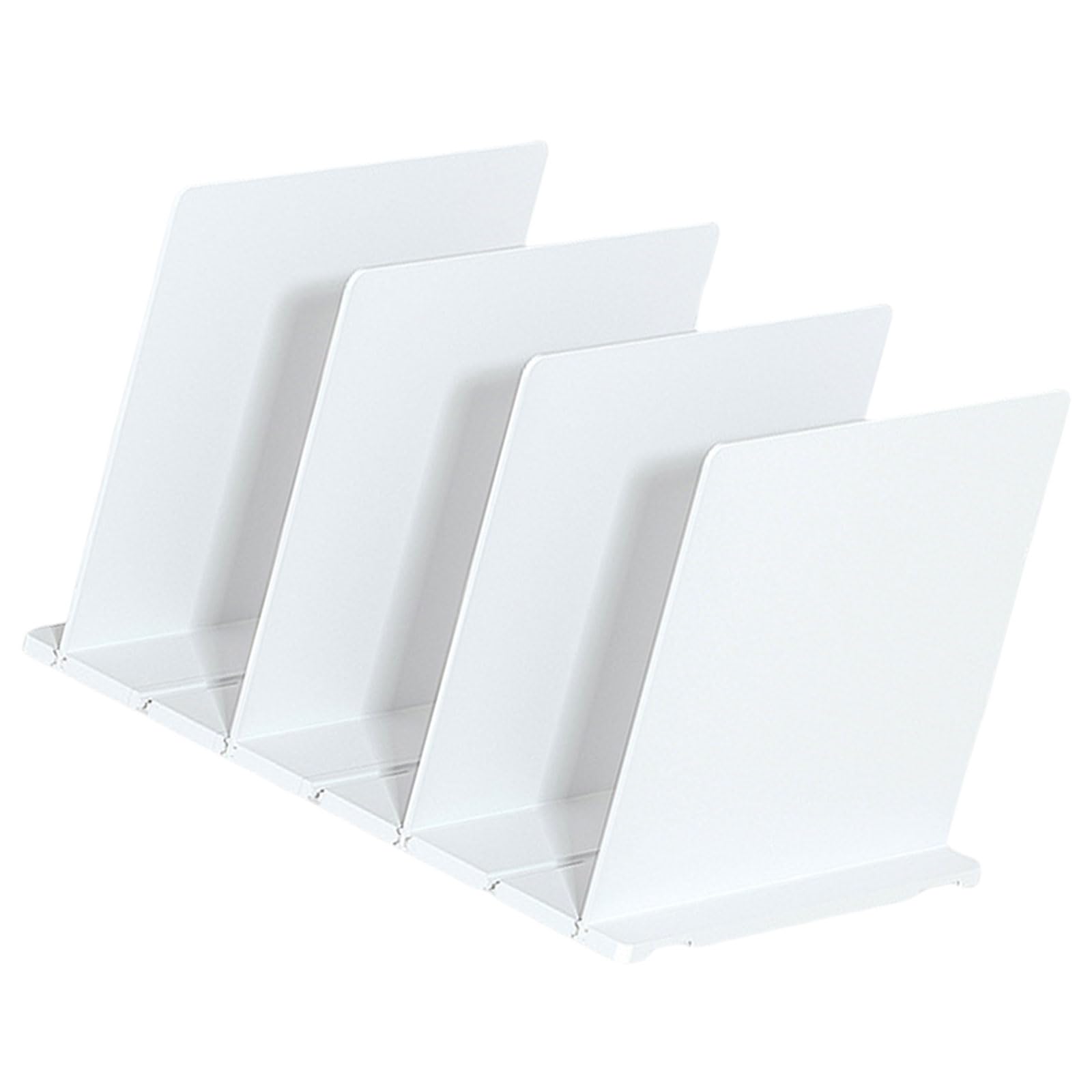 HZBB Multipurpose Sturdy Shelf Organizers Accessory Portable for Bedroom Clutter Control Elegant Designs Divider Easy to Use Shelf Divider