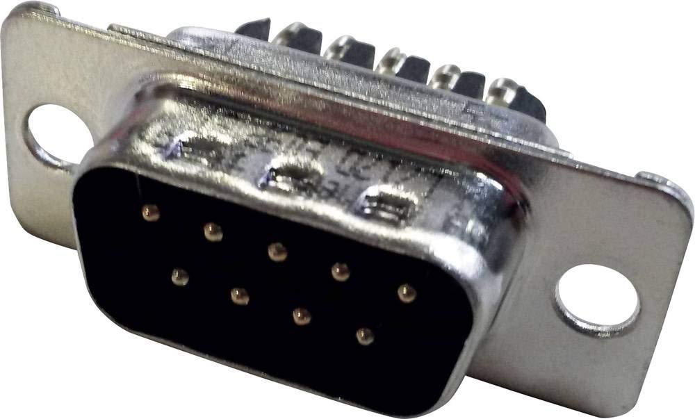 AMPHENOL D-Sub Stiftleiste 180° Polzahl: 25 Schrauben 717D B25P ST 1St.
