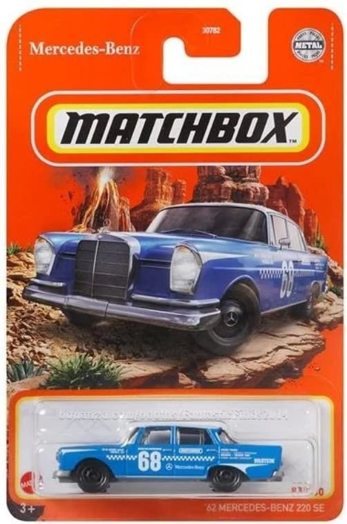 Matchbox '62 Mercedes-Ben 220 SE 43/100 [Blue]