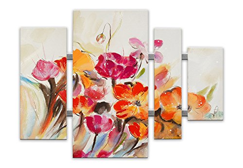 World Art, TWAS432X1, Fiori Multicolore, Dipinti