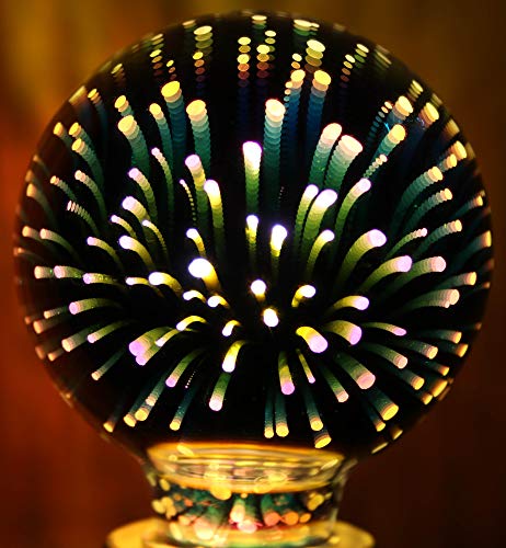 3D Star Led G80 E27 Voltage:110-230V AC Retro Filament / 4w Edison Bulb Light Holiday Decoration Bar Glass LED Lamp Lamparas Bombillas