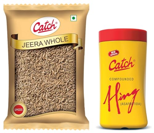 Image of Catch Compounded Hing, 100g & Catch Cumin Whole | Jeera Whole, 200g