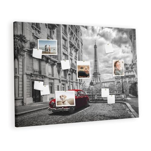 Tableau en liège mural pour bureau et home office style vintage 140x100