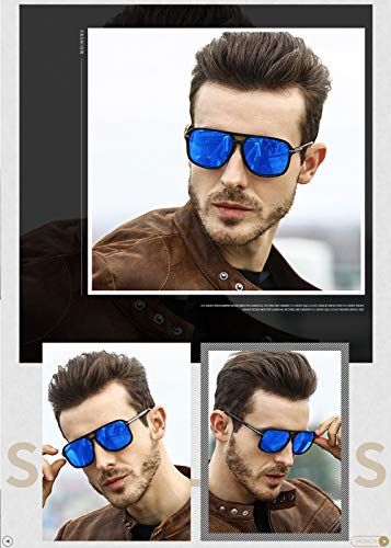 Polarized Sunglasses for Men Aviator Driving Women Mens Sunglasses Rectangular Vintage Sun Glasses3