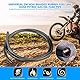 VOBOR Benzinschlauch 5mm Innen, Motorrad Kraftstoffleitungsschlauch 8mm Außen,Universal Gummi Benzin Ölleitung Motorrad Ölleitung ersetzen,Schwarz