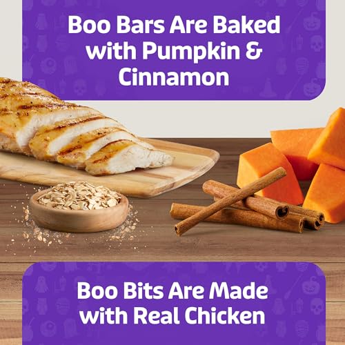 Blue Boo Bars Crunchy Dog Biscuits & Blue Boo Bits Soft & Chewy Dog Treats Amazon Exclusive Bundle - image 4