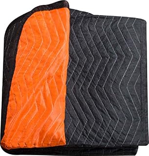 Burly moving blanket from Forearm Forklift-1 moving blanket “Blaze” orange/black | full size