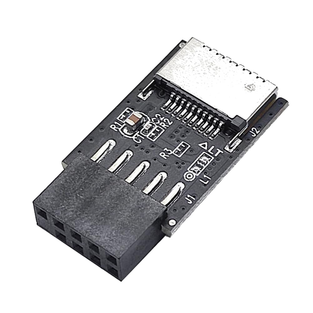 Joselin Expansion Card Module USB2.0 9PIN Female to TYPE-E A-KEY Adapter 20 to 9 Pin Expansion Card 9PIN to A-KEY Module B