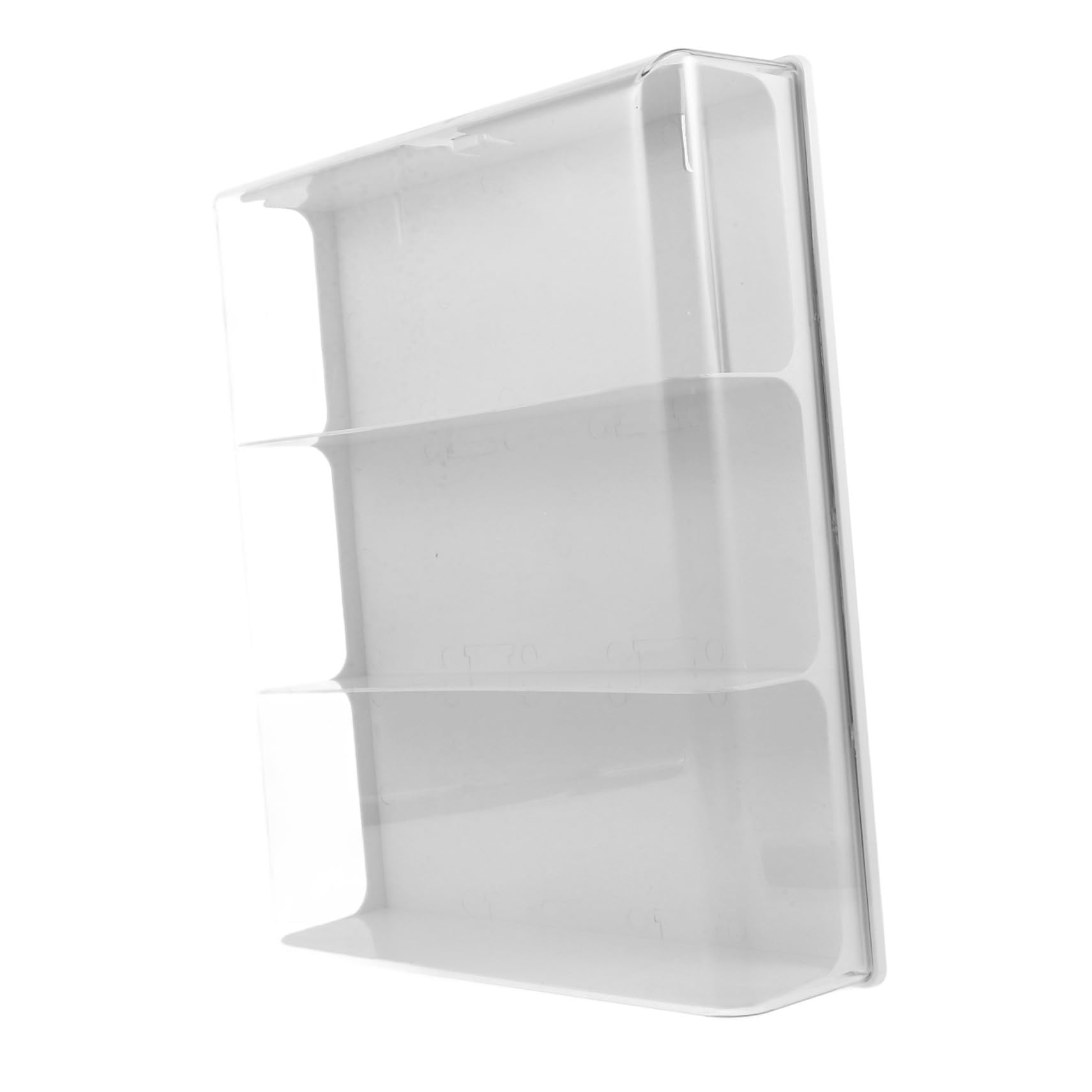 Transparente Wandmontage Vitrine aus Acryl Verstellbares Displaygehäuse mit Tür Multifunktionale Aufbewahrungsbox für Sammelfiguren und Blind Boxen Robust Kratzfest Platzsparend