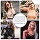 Andibro 12 Stück Elastische Halskette Set, 4 Sets Stretch Tattoo Choker Kette Armband Ringe Damen Vintage Punk Gothic Tattoo Kette Gummi Halsband 90er jahre Accessoires für Mädchen Teenager