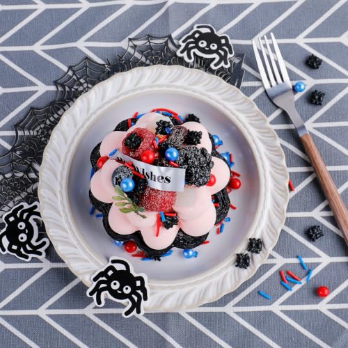 Image of Spiderman Sprinkles for Cake Decorating, 130g /4.6oz Edible Spiders and Pearl Sprinkles Mix, Red Blue Candy Pearls for Baking, Cookie Decorations and Cupcake Toppings, Children Birthday Party Supplies