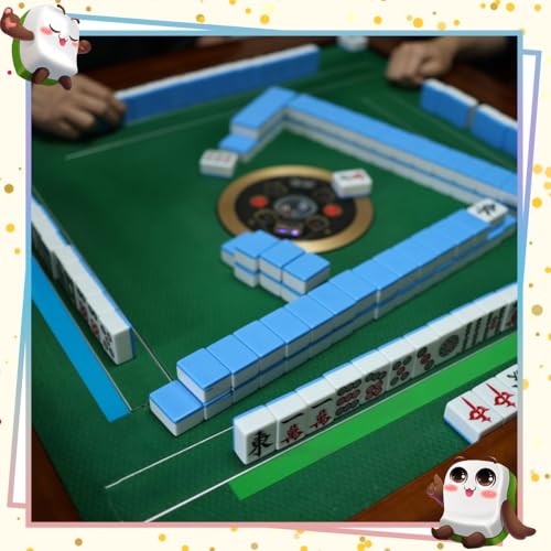 Juego de 8 Piezas Empujadores Acrílicos para Mahjong miniatura 5