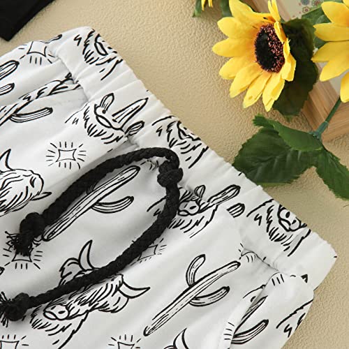 Lykmera Camiseta de manga curta para meninos e meninas com estampa de desenho animado para meninas (