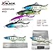 XBLACK Fishing Lures Set, Including Minnow Popper Jointed VIB Shrimp Frogs, Whopper Fishing Lure for Bass Catfish Pike, Baits for Freshwater Saltwater, Fishing Gifts for Men Women(48pcs)