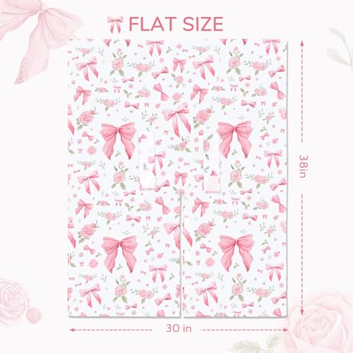Image of Baby Car Seat Cover, Peekaboo Opening Car Seat Canopy for Baby Girls Boys, Mom Nursing Breastfeeding Covers, Blanket for Infant, Pink Rose